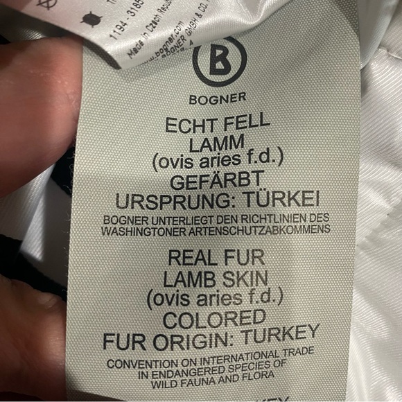 Rare Bogner Riana-LD Women’s Shearling Jacket M - Picture 12 of 16